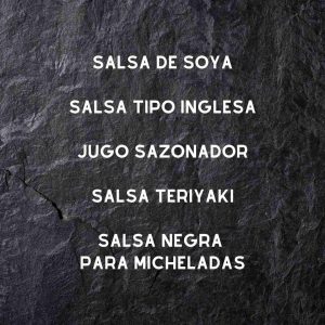 Salsas y sazonadores