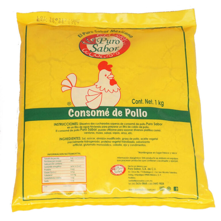 Consome de Pollo Puro Sabor